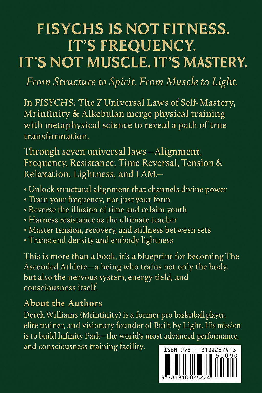 FISYCHS: The Universal Laws of Self-Mastery (SIGNED COPY)
